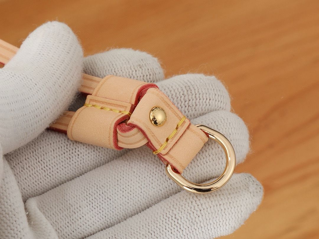 Louis Vuitton Damier Ebene Original NEVERFULL MM N40601 White&Pink