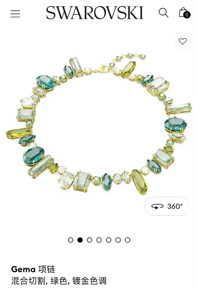 Swarovski necklace&Bracelet CE81094