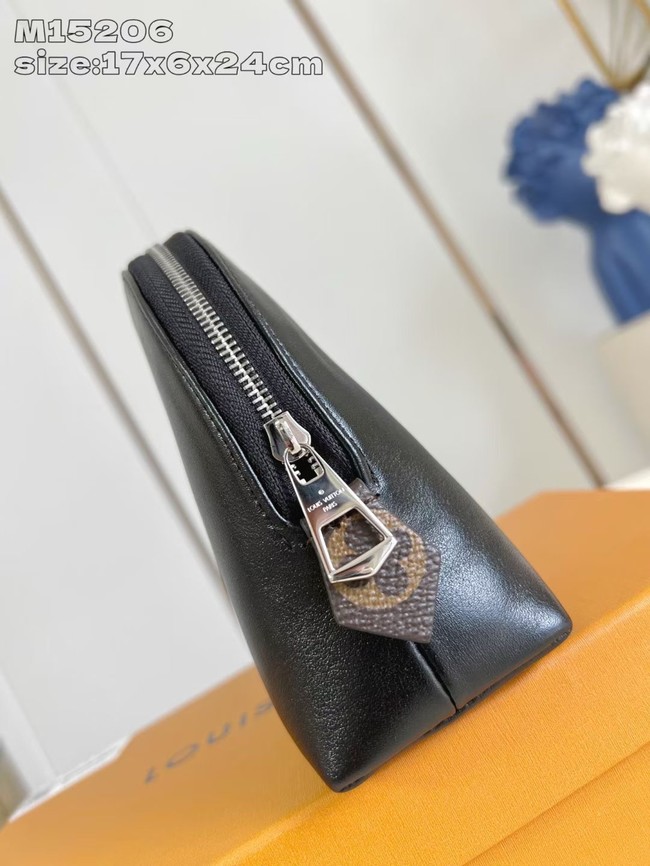 Louis Vuitton Cosmetic Pouch MM M15206 black