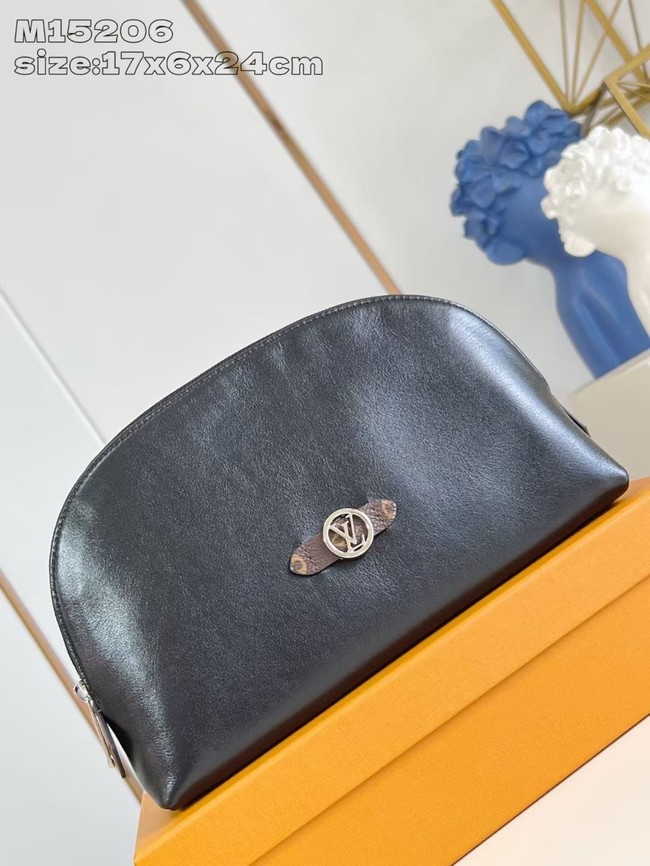 Louis Vuitton Cosmetic Pouch MM M15206 black