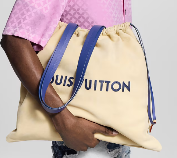 Louis Vuitton Dust Bag Tote M15235 Ecru White