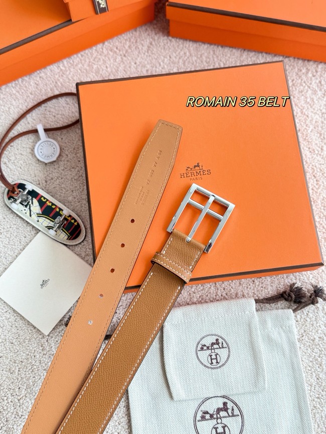 Hermes Epsom calfskin leather belt 66005