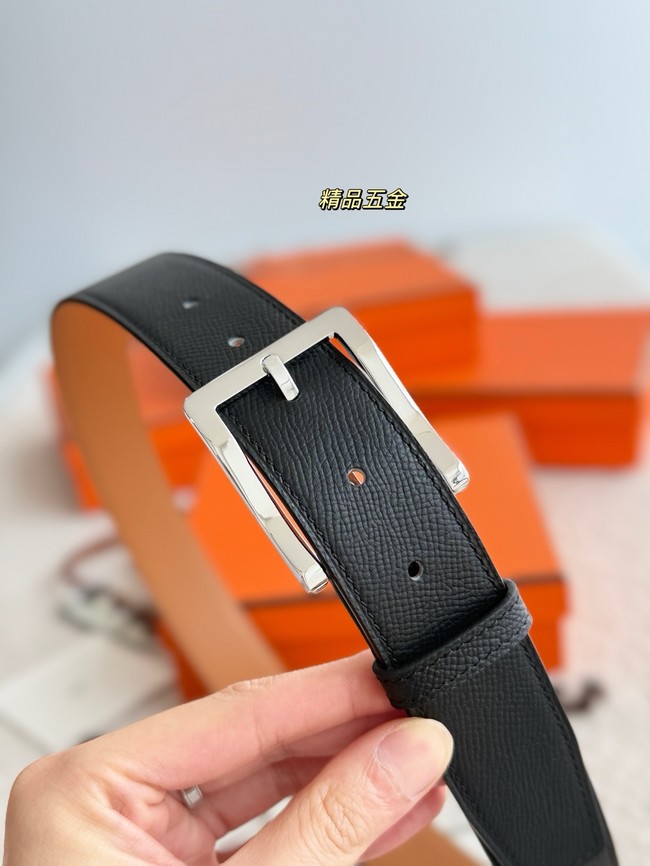 Hermes Epsom calfskin leather belt 66027
