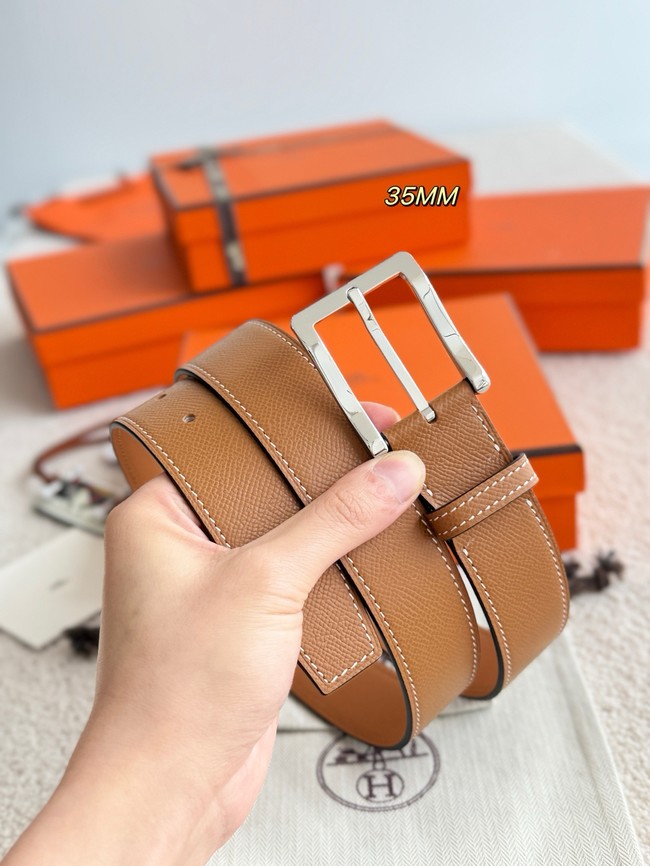 Hermes Epsom calfskin leather belt 66028