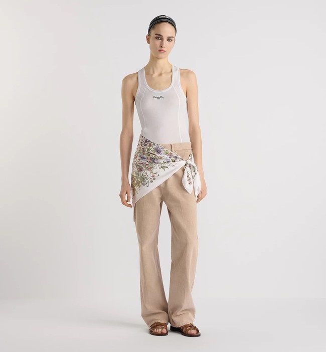 Dior Silk Twill Square Scarf KY074