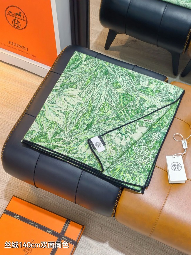 Hermes Shawl Cashmere and Silk Jacquard KY086