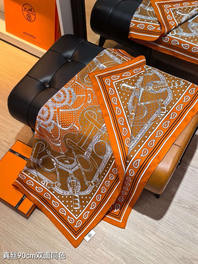 Hermes Shawl Cashmere and Silk Jacquard KY099