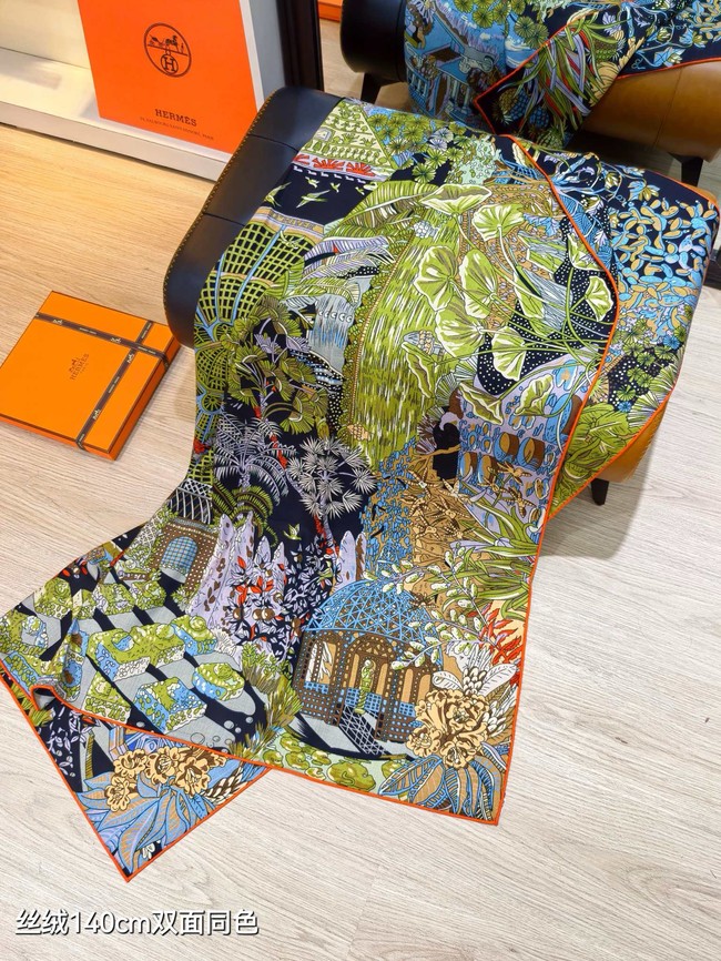 Hermes Shawl Cashmere and Silk KY134