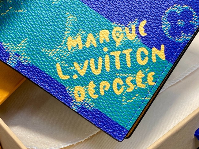 Louis Vuitton Passport Cover M25793 blue