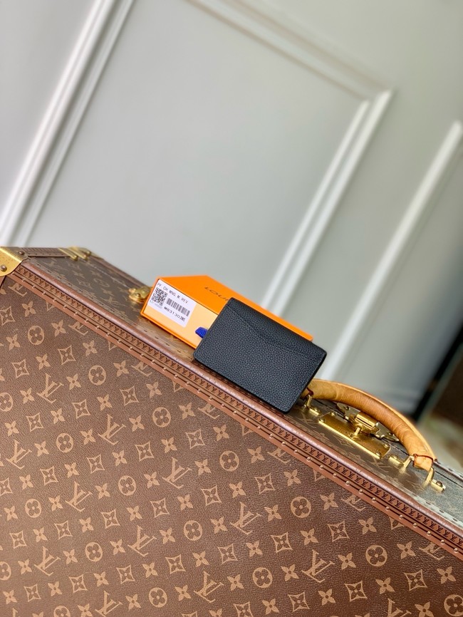 Louis Vuitton Pocket Organizer M25794 black