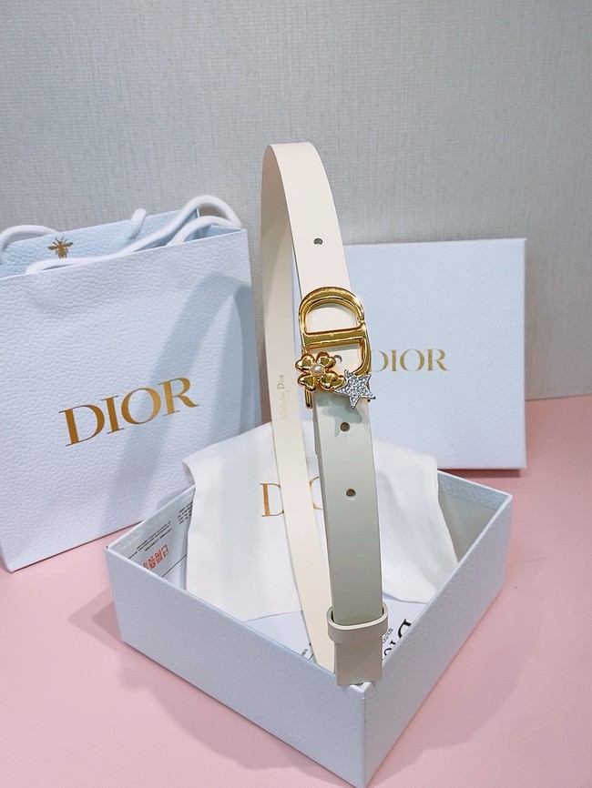 Dior 30 Montaigne Lucky Charms Belt Smooth Calfskin 18MM B0157