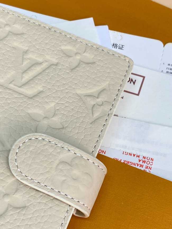 Louis Vuitton Small Ring Agenda Cover CUSTOMIZABLE R20005-2