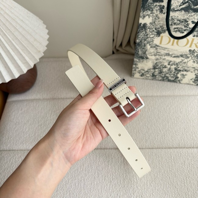 Dior Night Code Belt mooth Calfskin 25 MM B0165