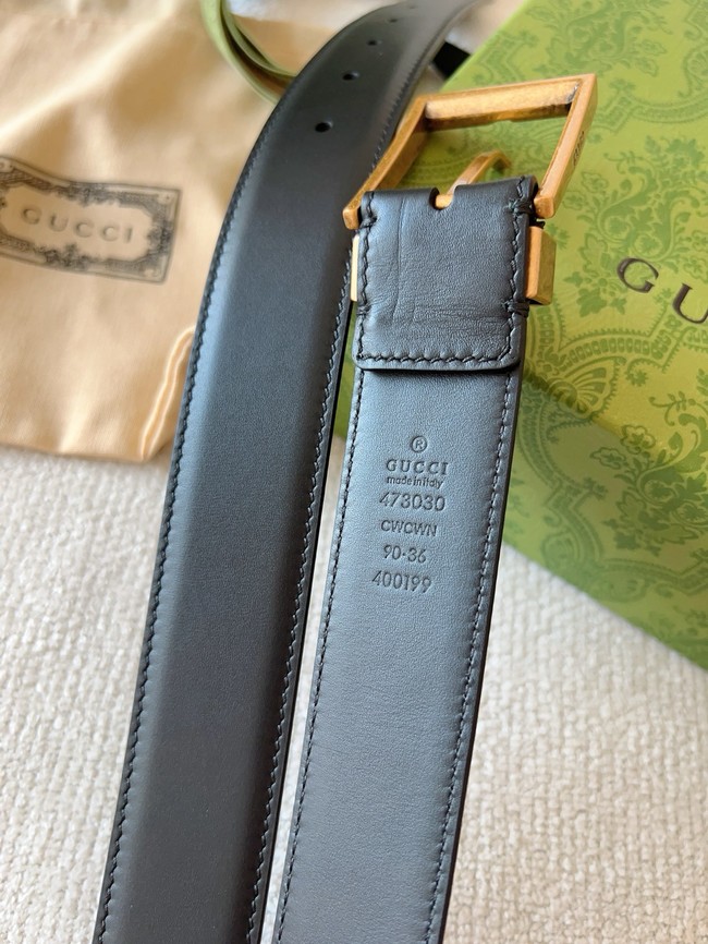 Gucci Belt with Interlocking G detail 673921-2