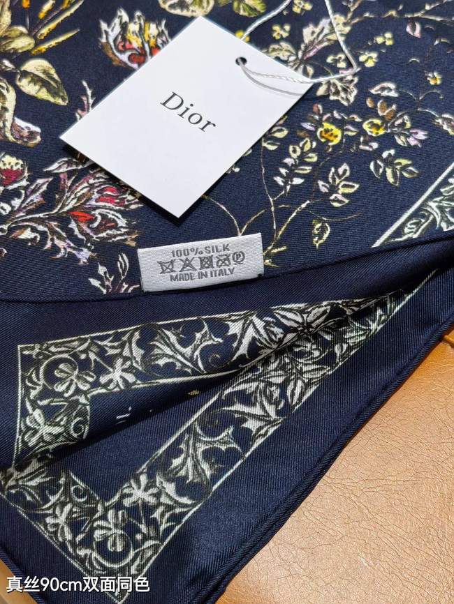 Dior 90 Square Scarf Silk Twill KY152