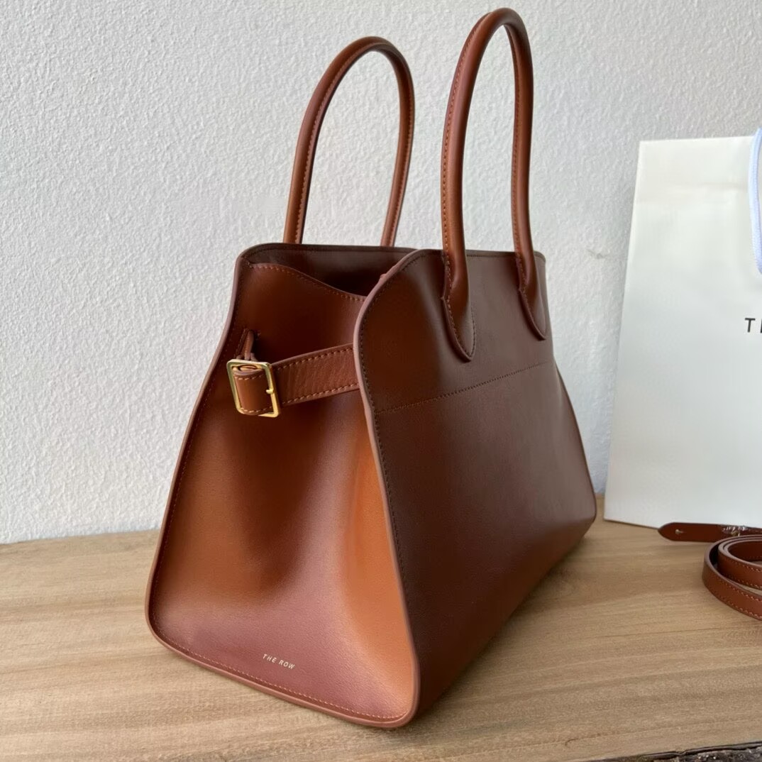 The Row Original Leather Handle Bag R70992 Brown The Row Original Leather Handle Bag R70992 Brown