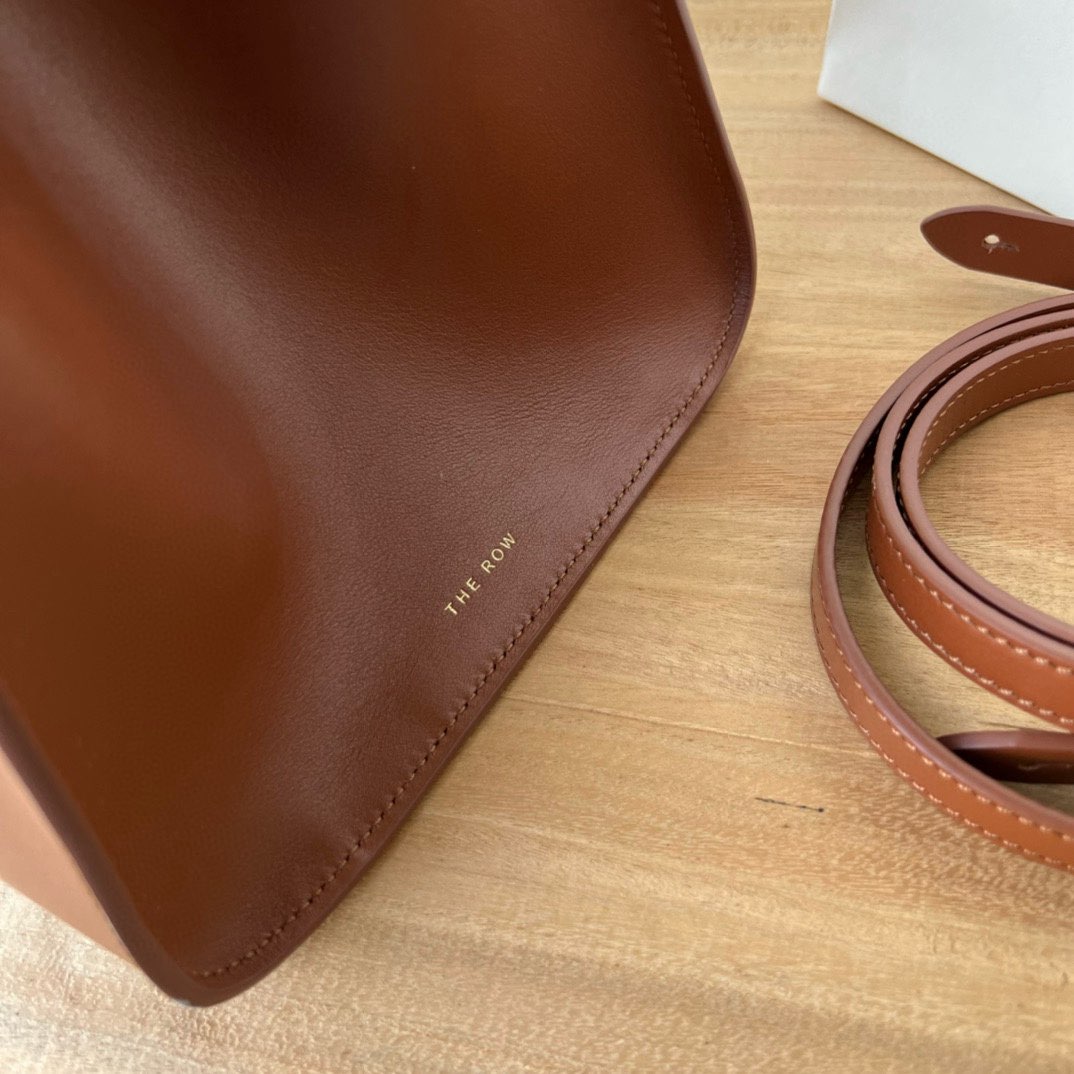 The Row Original Leather Handle Bag R70992 Brown The Row Original Leather Handle Bag R70992 Brown