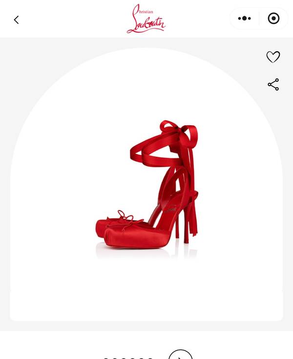 Christian Louboutin Shoes CLS00259 Heel 10CM