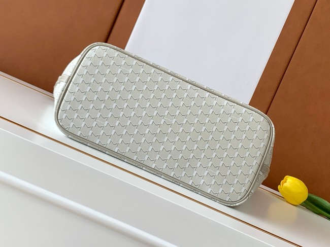 Goyard Calfskin Leather Tote Bag MM M8002 gray