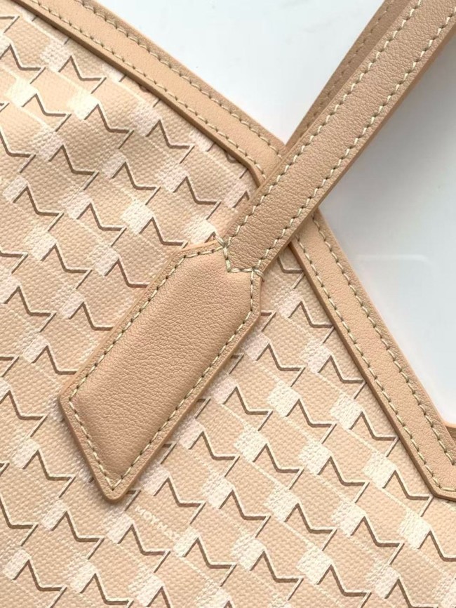 Goyard Calfskin Leather Tote Bag PM M8003 Nude