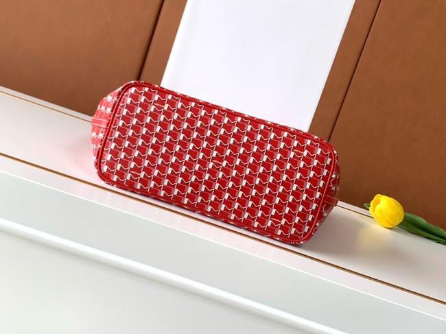 Goyard Calfskin Leather Tote Bag PM M8003 red