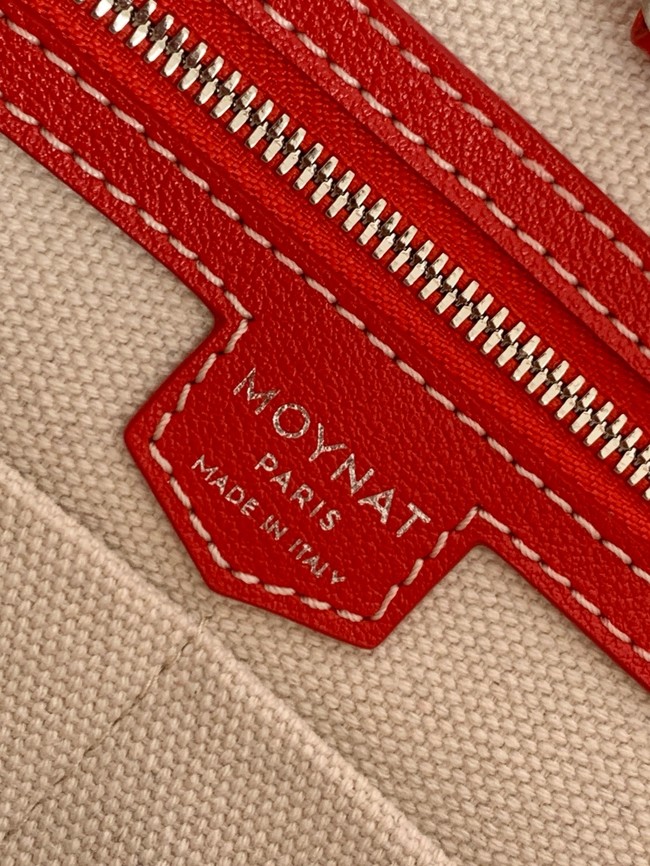 Goyard Calfskin Leather Tote Bag PM M8003 red