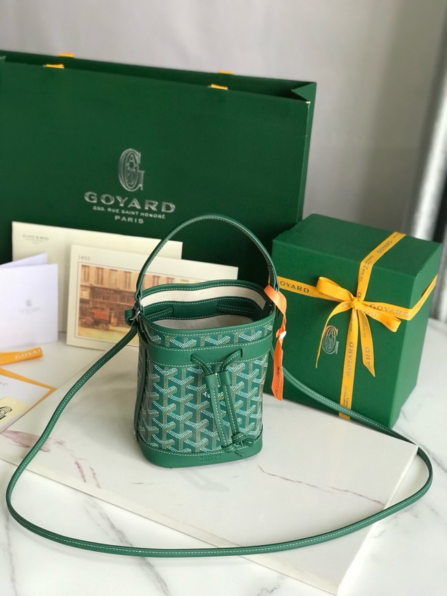Goyard petit flot drawstring Bag MINI 20251 green
