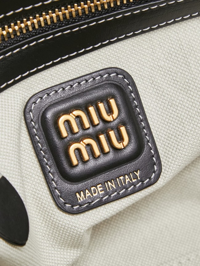 MIU MIU Leather Shoulder Bags 5GB288 black