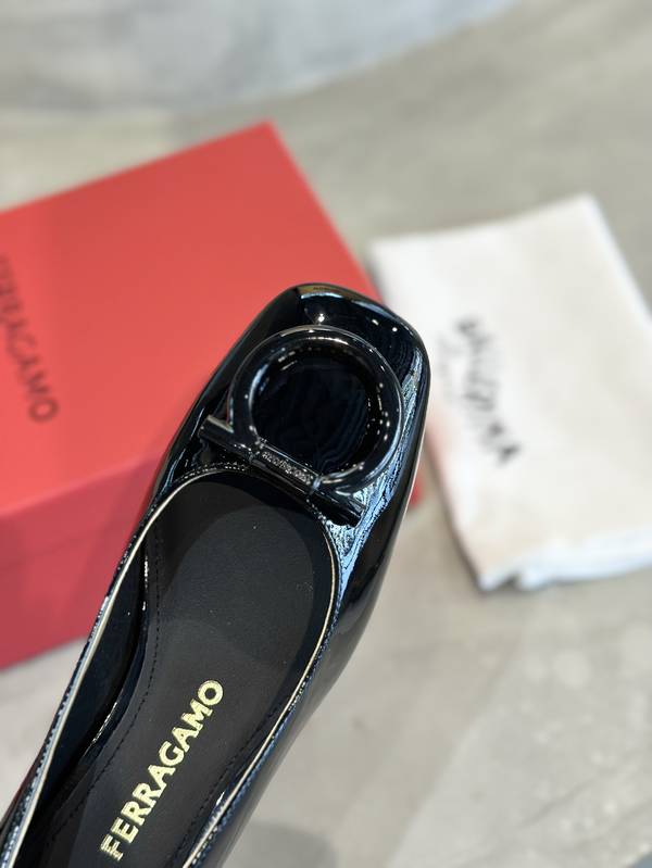 Ferragamo Shoes FMS00089 Heel 4CM