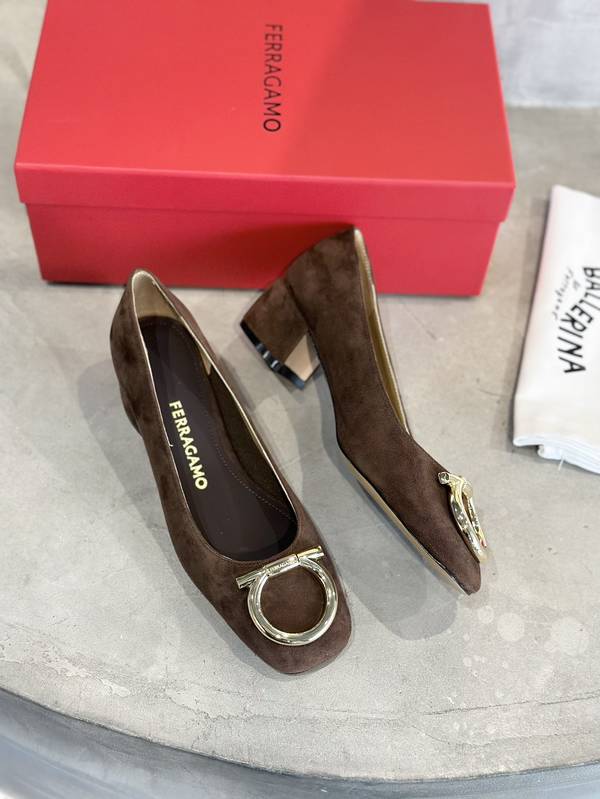 Ferragamo Shoes FMS00090 Heel 4CM