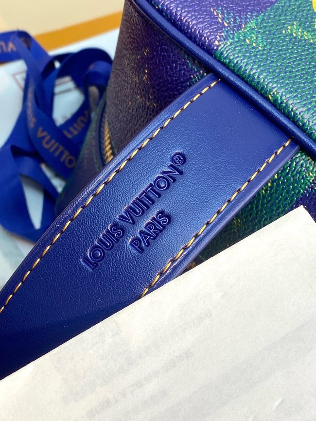 Louis Vuitton Locker Dopp Kit M25902 Blue Stripes