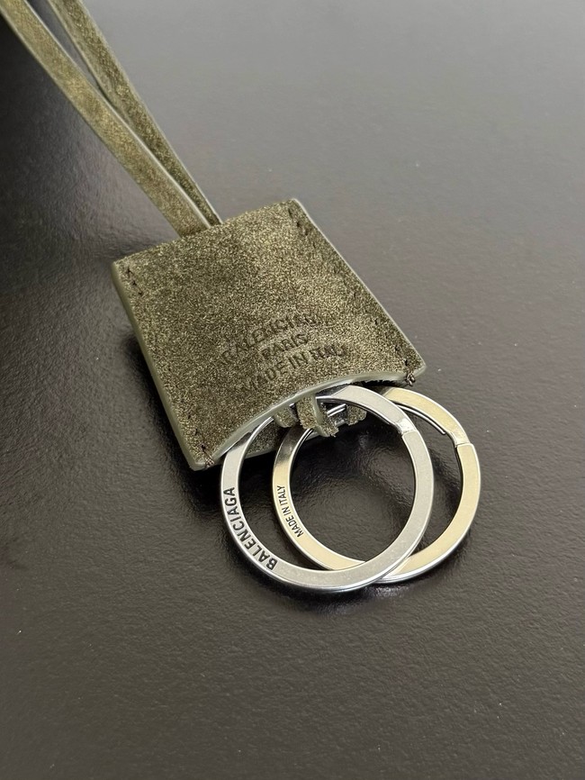 Balenciaga Rodeo Handbag Large suede calfskin 795458 green