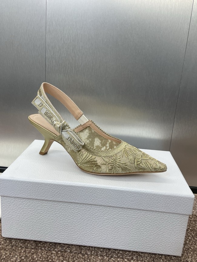 JAdior Slingback Pump Cotton Embroidered KCV367DLN-4