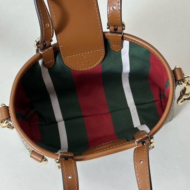 Gucci GG Emblem mini bag 855491 Brown