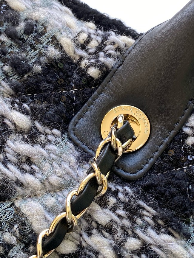 CHANEL Shopping Bag AS5688 Black & Grey