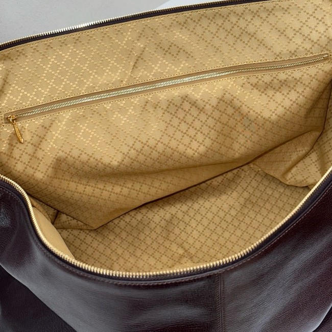 Gucci Hobo Top Handle Bag 864485 dark brown