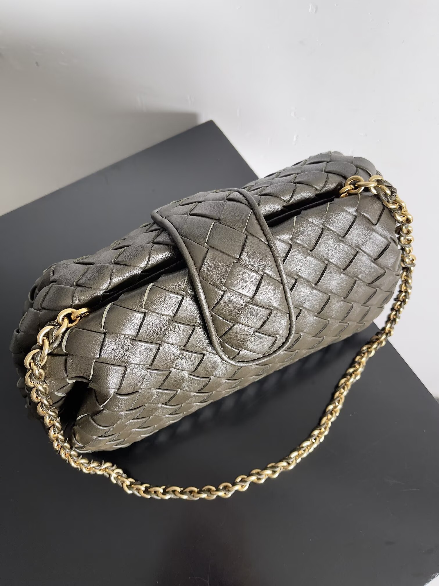 Bottega Veneta Lauren 1980 785807 Khaki Green Bottega Veneta Lauren 1980 785807 Khaki Green