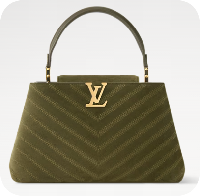 Louis Vuitton NEW Trunkie East West M27266 Dark Khaki