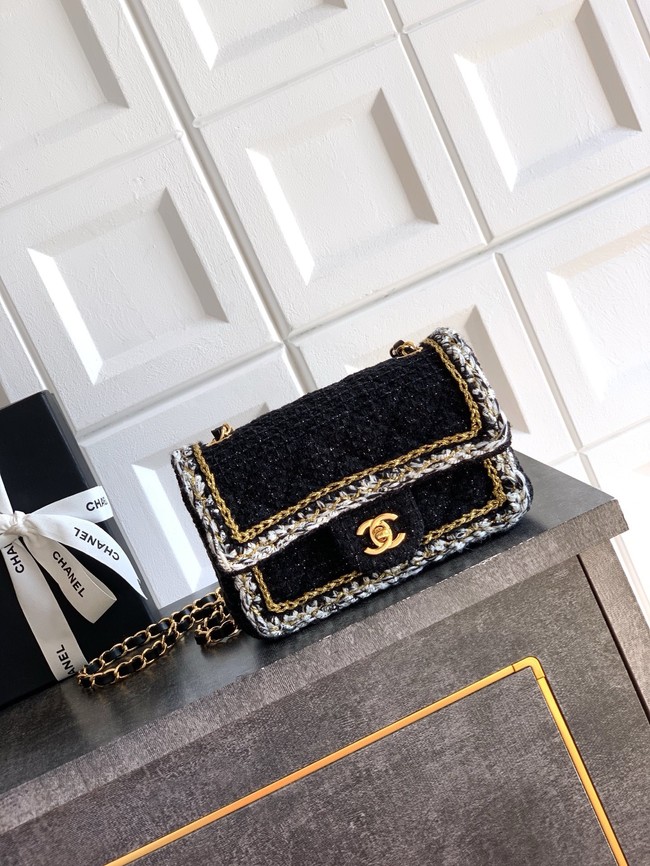 Chanel Mini Classic Handbag A69900 black