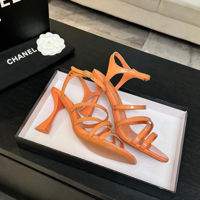 Chanel Sandals Patent Calfskin 95mm G46901-1
