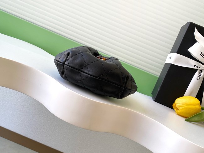 CHANEL mini Hobo Bag AS4981 black