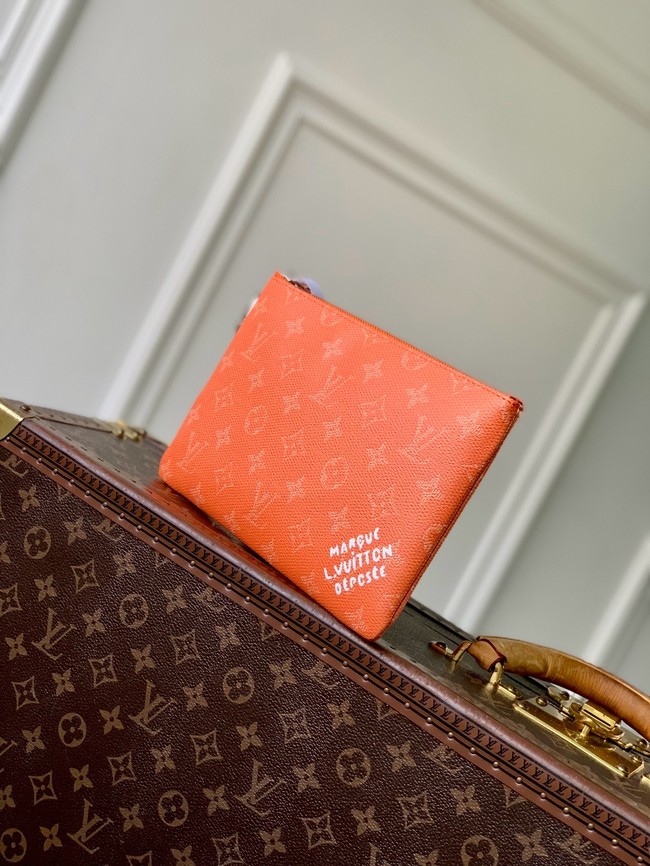 Louis Vuitton NEW Key Pouch M M27109 Orange