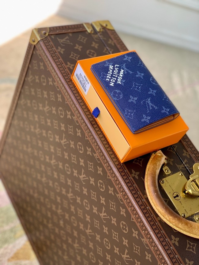 Louis Vuitton Passport Cover M26831 blue