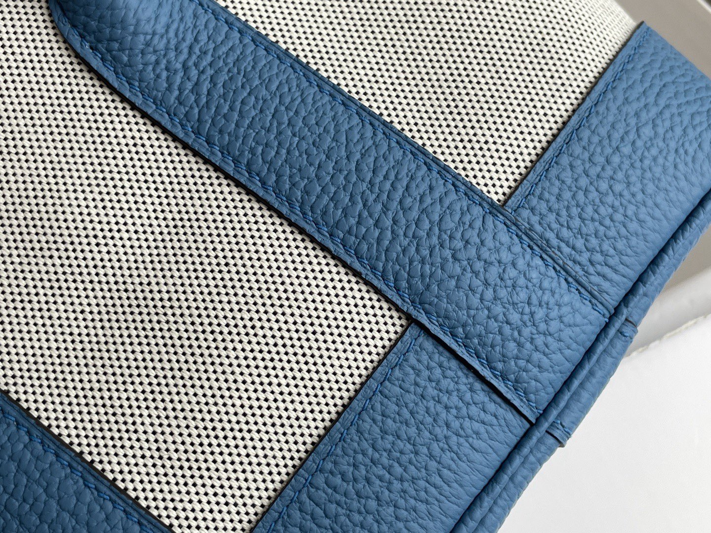 Hermes Mini Garden Party Tote Bags H3673 Blue Hermes Mini Garden Party Tote Bags H3673 Blue