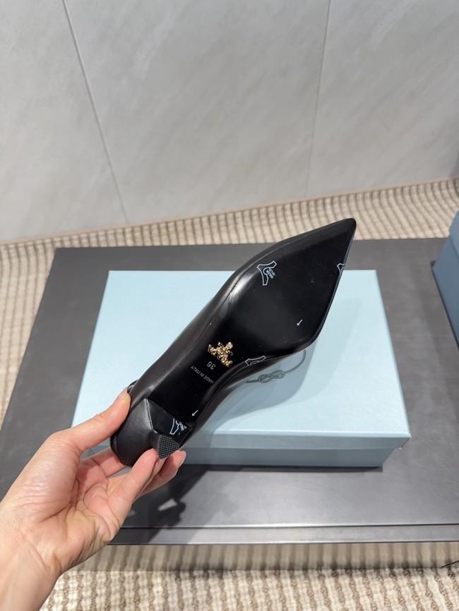 Prada Mordore leather pumps 87221-8