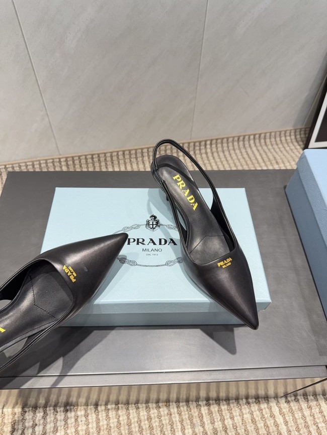 Prada leather slingback pumps 1I901M-8