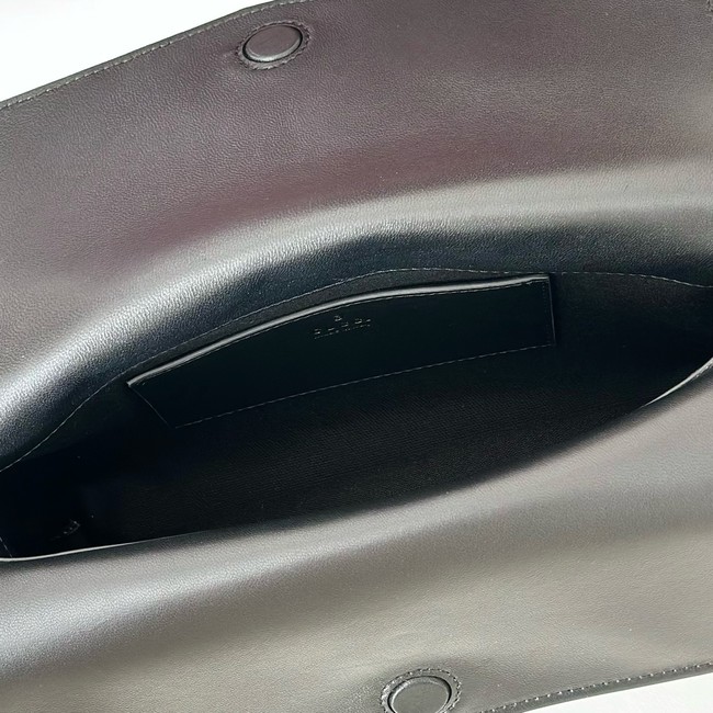 GUCCI Medium shoulder bag with chain 857622 black