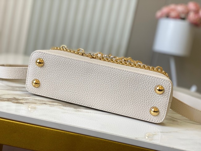 Louis Vuitton Capucines East-West BB M26345 Vanilla