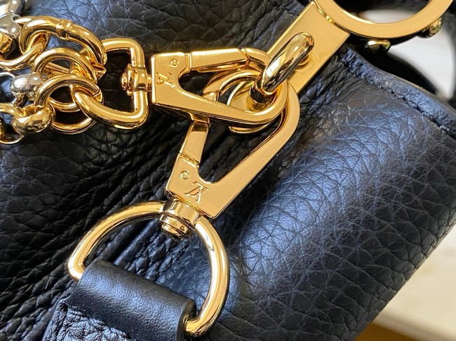 Louis Vuitton Capucines East-West Mini M26345 black