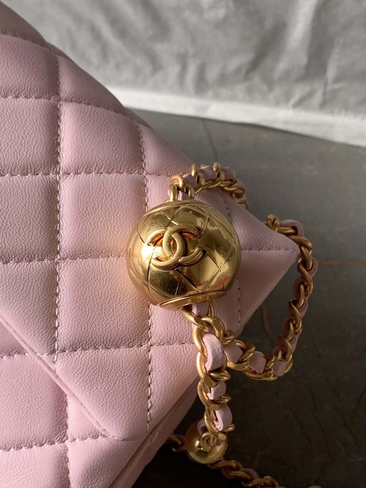 Chanel MINI Flap Bag Original Sheepskin Leather AS1787 Light Pink Chanel MINI Flap Bag Original Sheepskin Leather AS1787 Light Pink